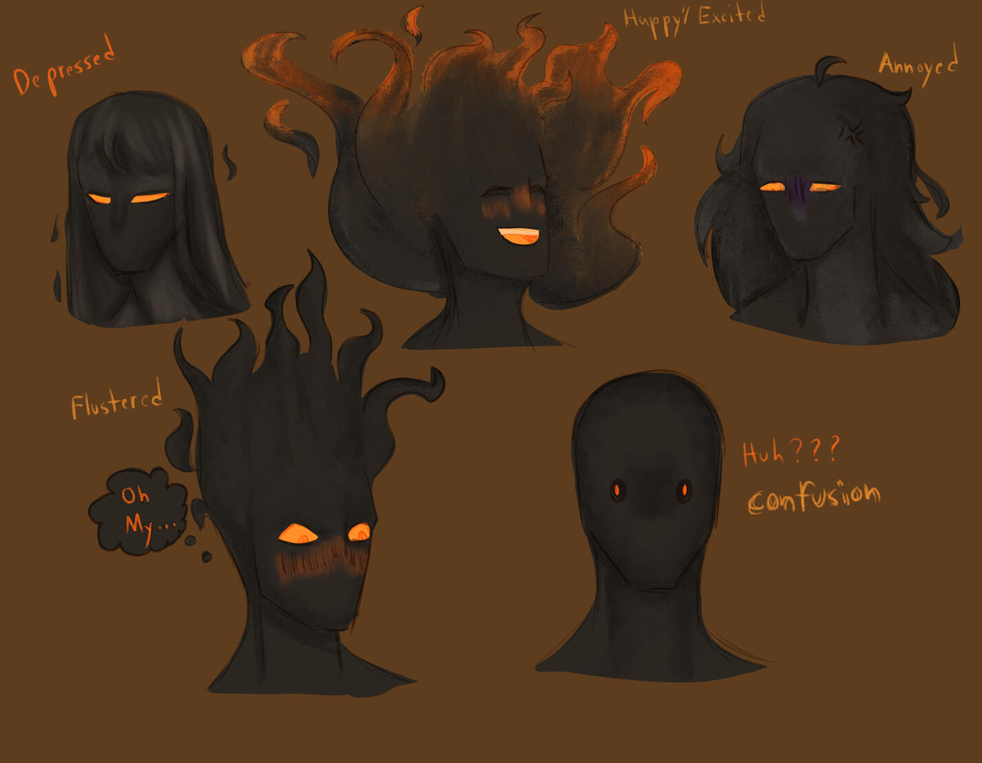 Myka Expression Sheet